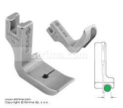 Pätka na všívanie kedru pre šijacie stroje, pravá 6.4mm P69R1/4 [36069R 1/4]